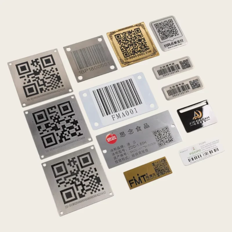 aluminum nameplate - alternate product view