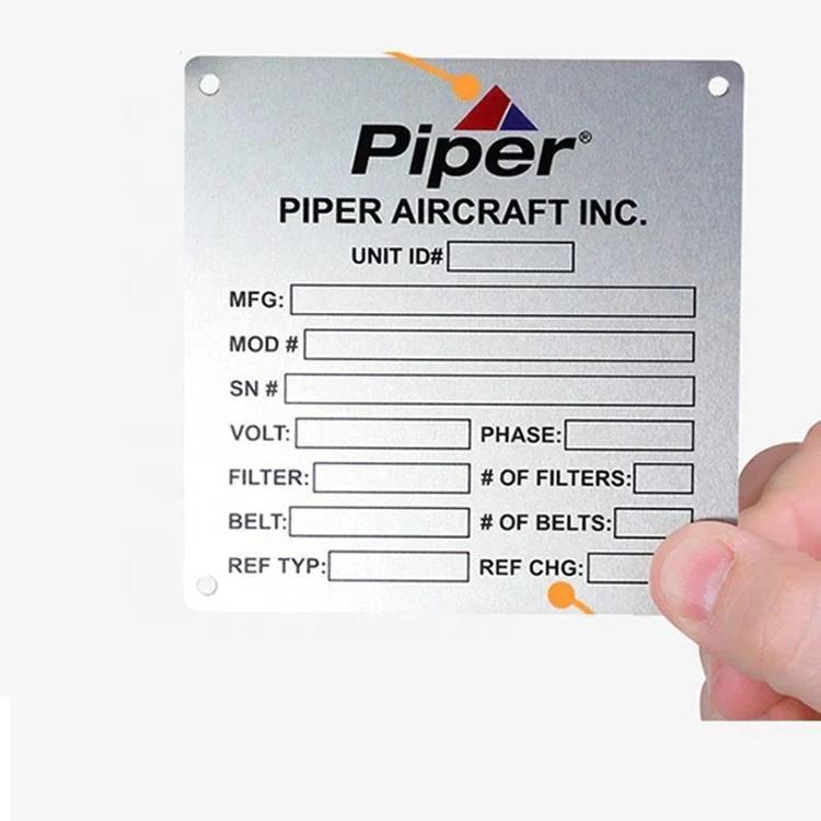 aluminum sign printing - product detail view