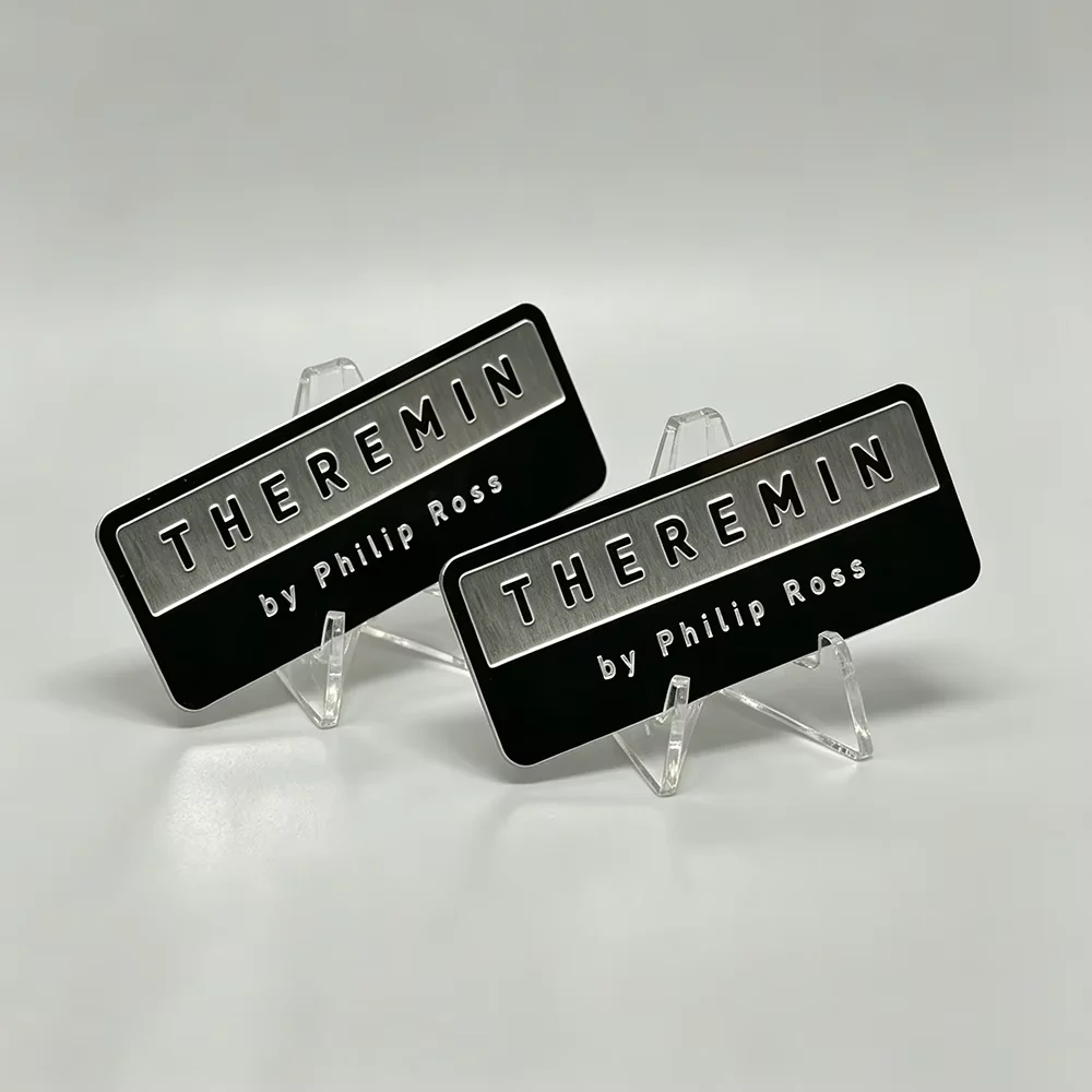 anodized aluminum nameplates - additional product view