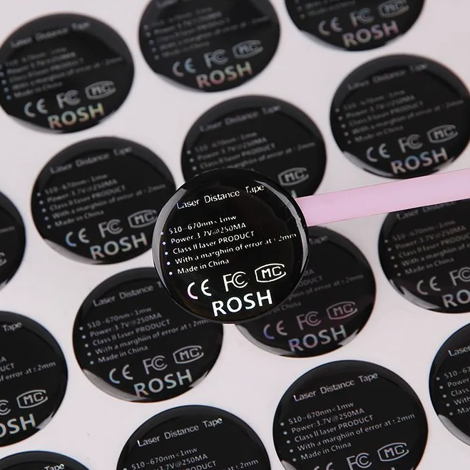 clear epoxy stickers - alternate product view