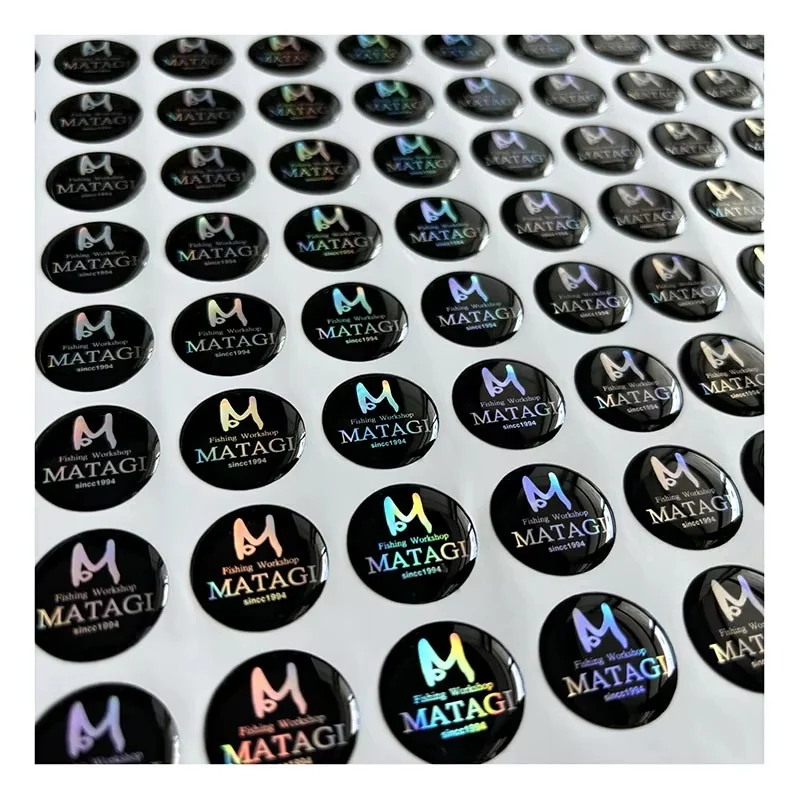 clear epoxy stickers - additional product view