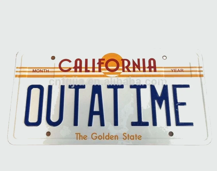custom front license plate - additional product view