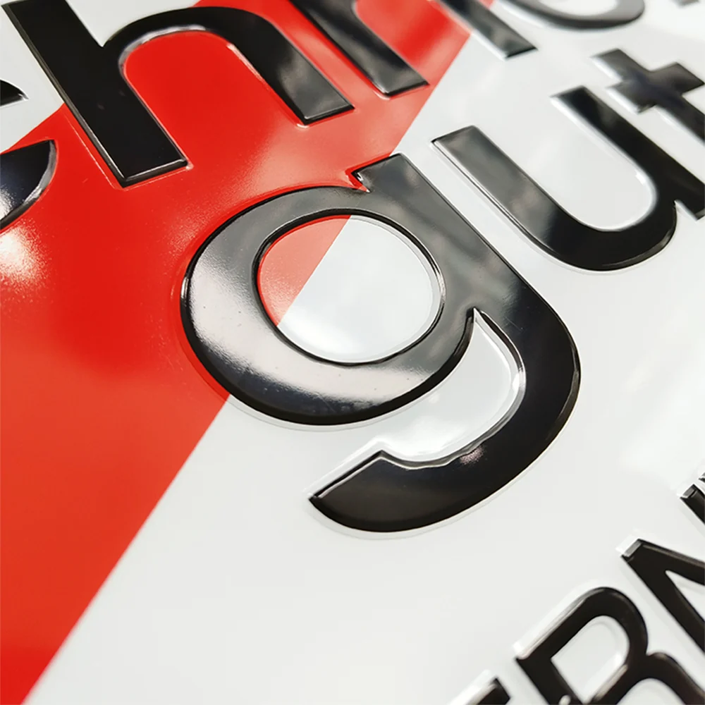 custom license plate - product detail view