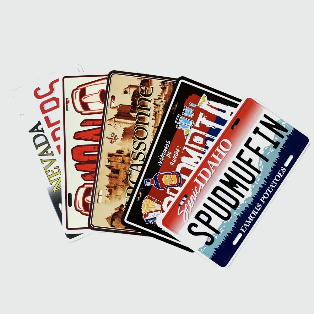 custom license plates - alternate product view