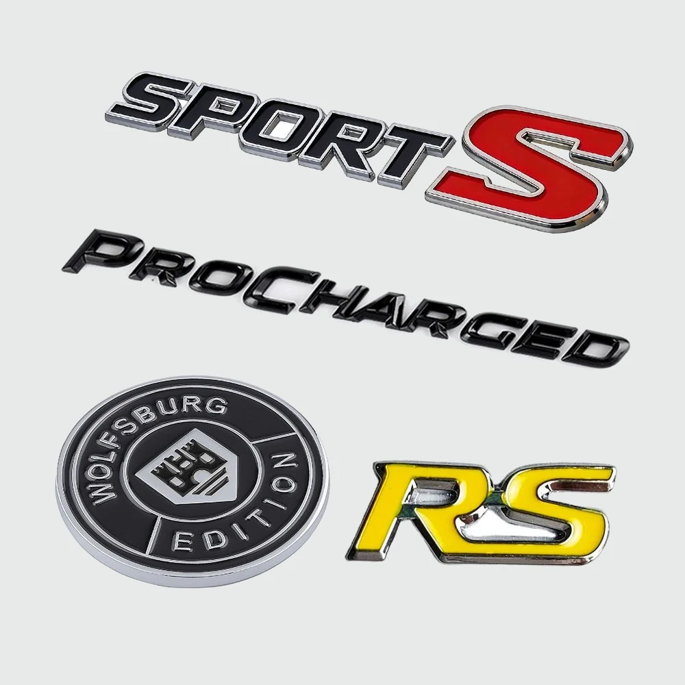 Custom Metal Logo Labels - alternate product view