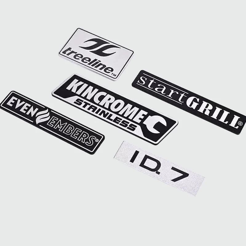 custom stainless steel nameplates - main product view