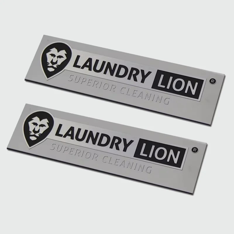 custom stainless steel nameplates - additional product view
