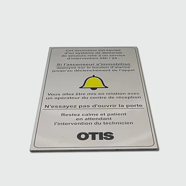 etched metal nameplates - additional product view