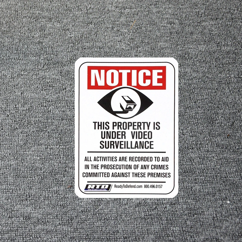 Custom Warning Signs