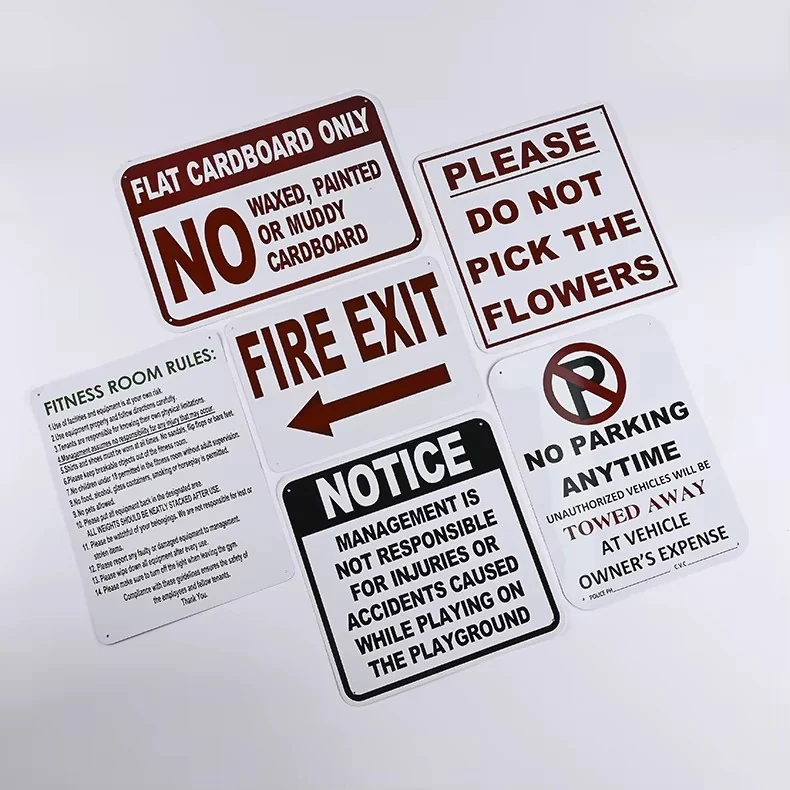 safety warning signs - main product view