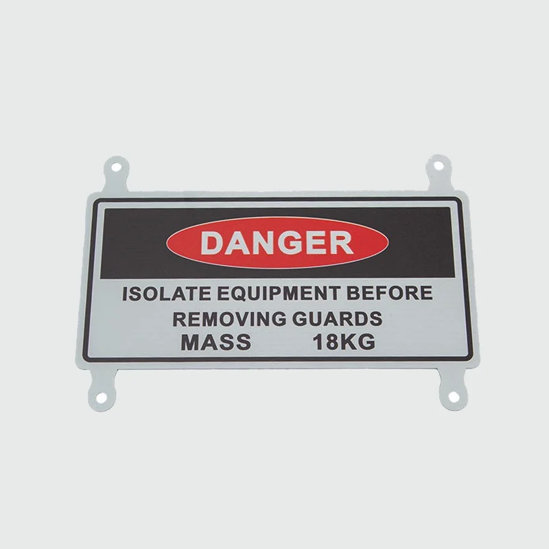 safety warning signs - alternate product view