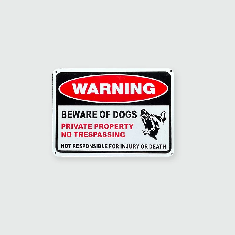 safety warning signs - product detail view