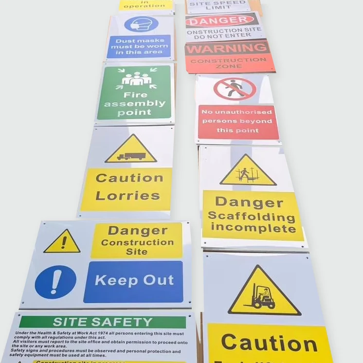 safety warning signs - additional product view