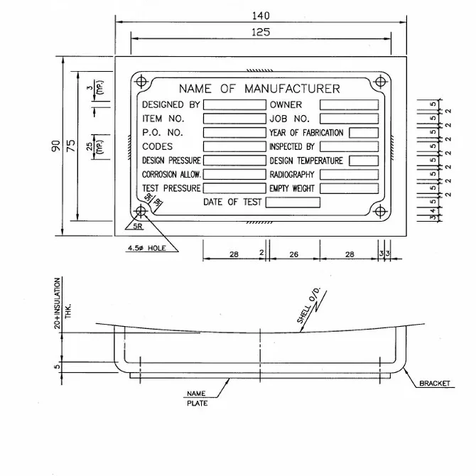 aluminum nameplates Artwork Review