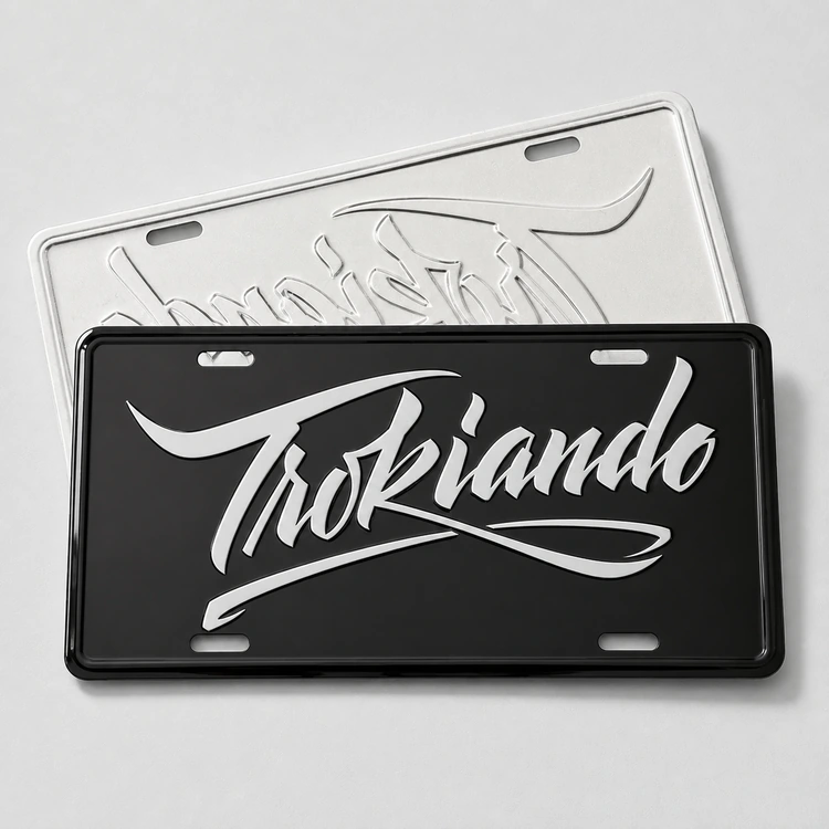 license plate Mounting and Adhesive
