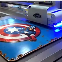 metal signs Visual finish