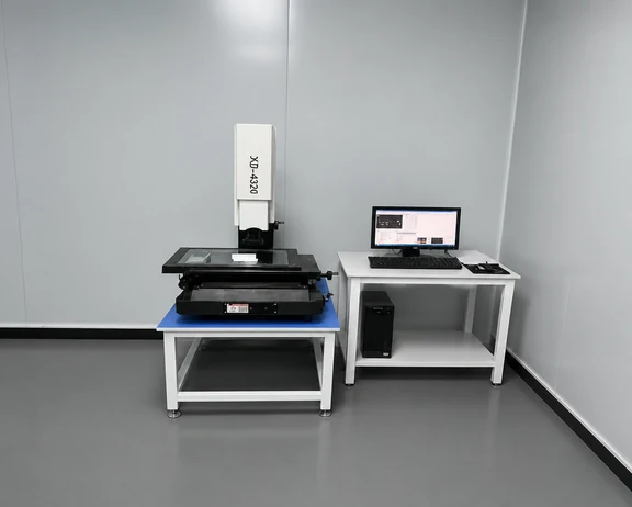 Dimensional inspection equipment in the quality room