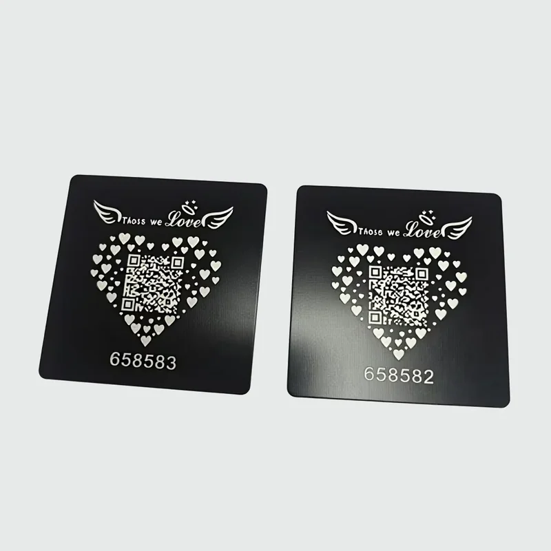 aluminum nameplate - main product view