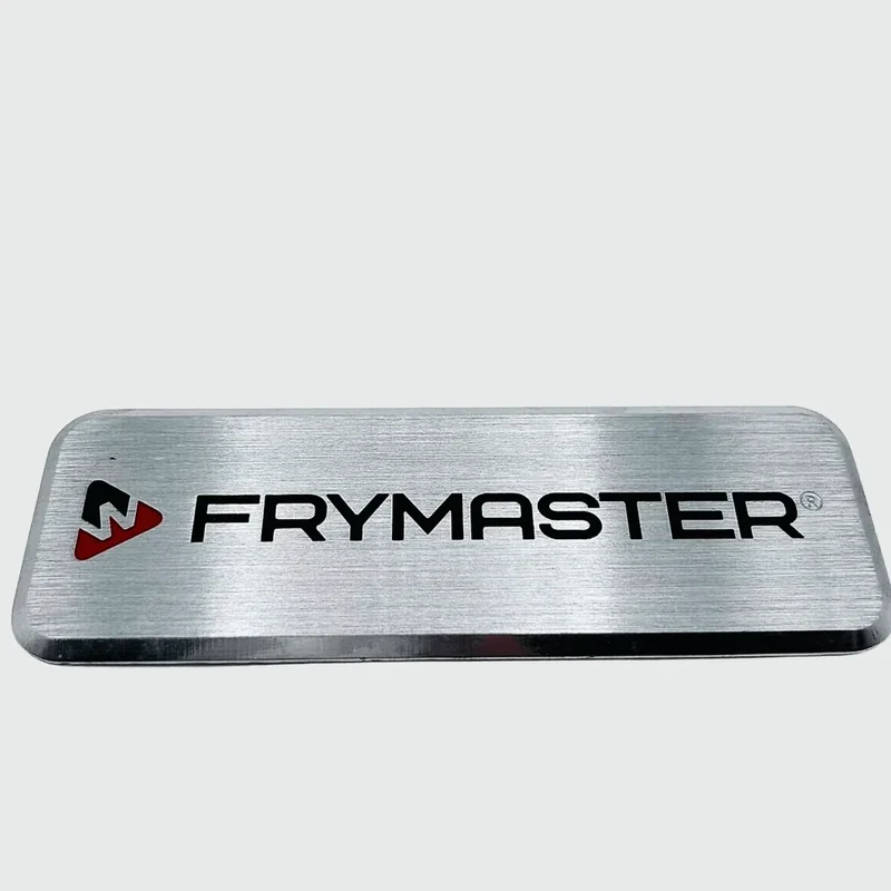 Brushed Stainless Steel Nameplates - main product view
