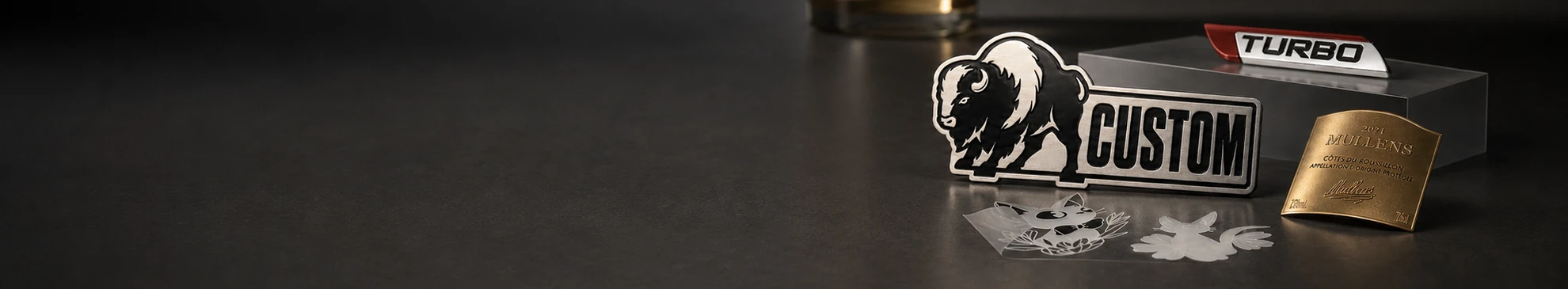 custom metal labels