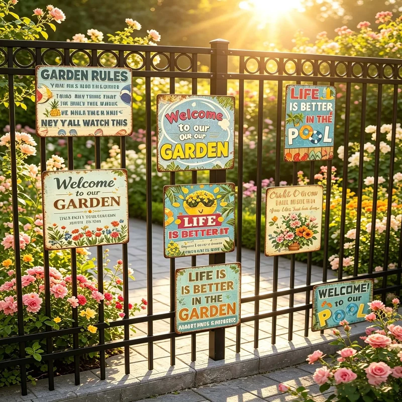 Custom Metal Laser Cut Signs - product detail view