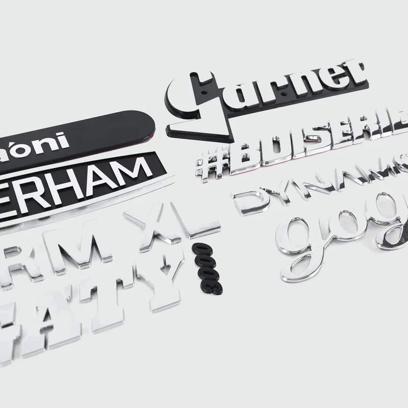 Custom Metal Stickers