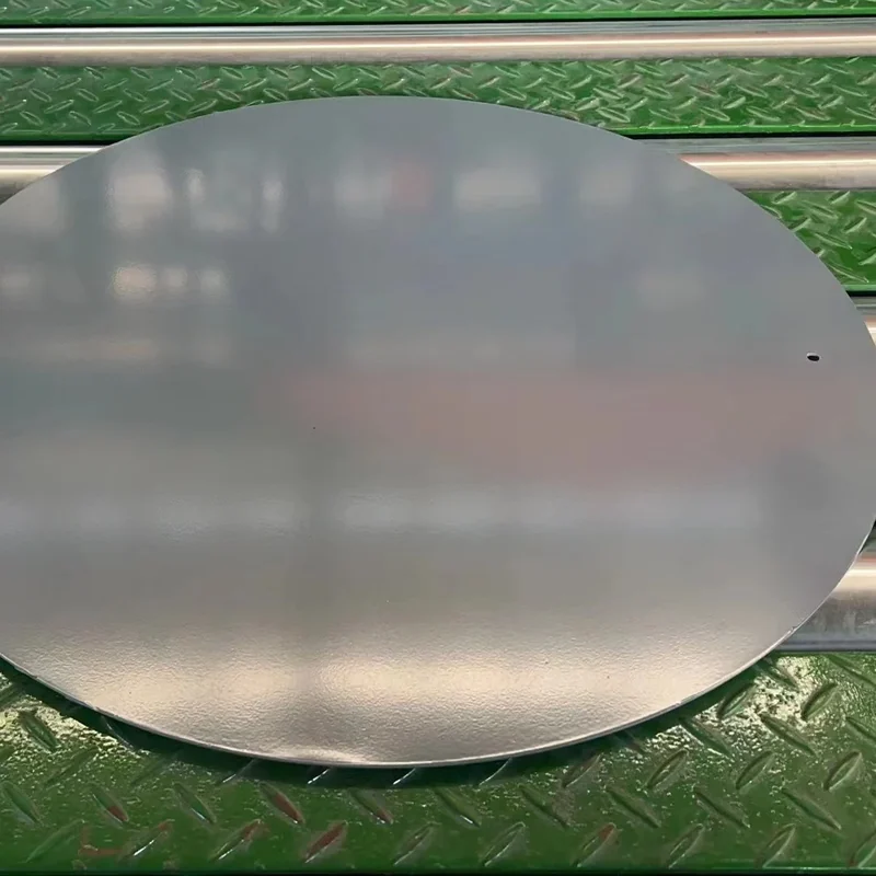 custom shaped aluminum blanks - finish and surface view