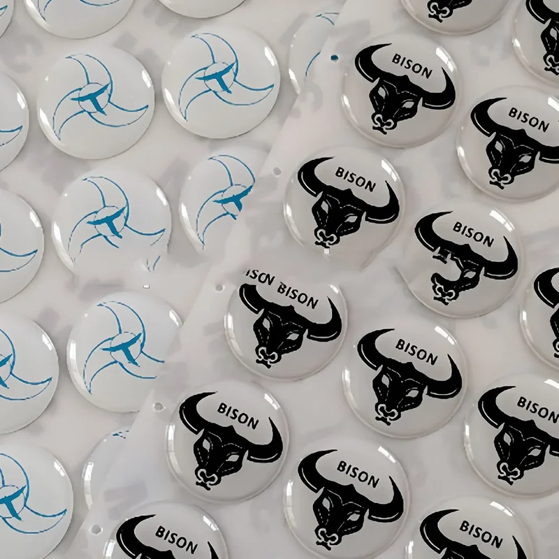 epoxy dome stickers - main product view