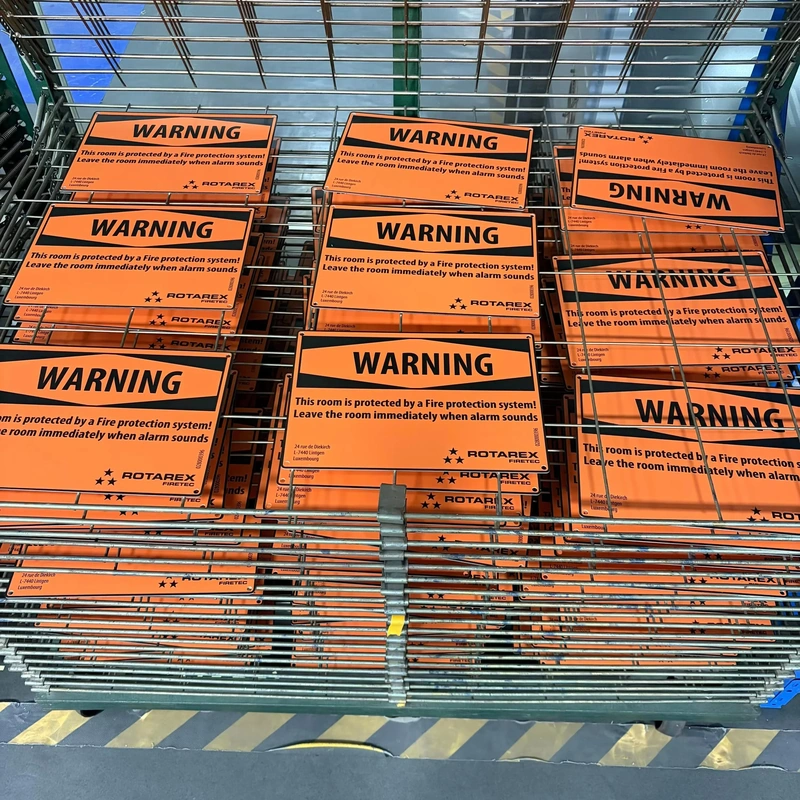 safety and warning signs - product detail view